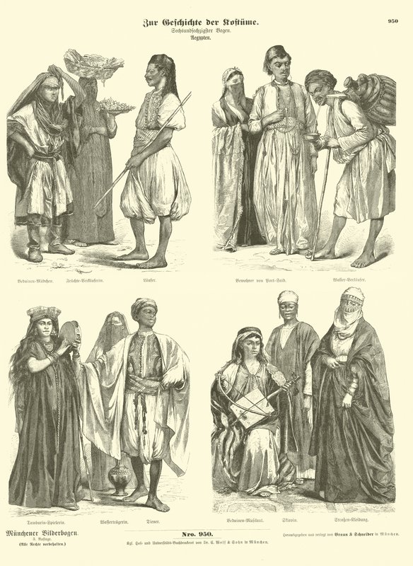 Mısır kostümleri by German School