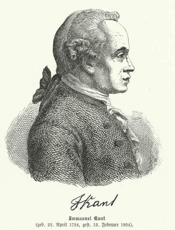 Emmanuel Kant, Alman filozof by German School