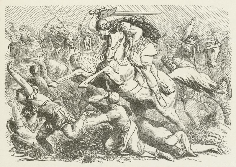 Arminius ile ilk günler savaşı by German School