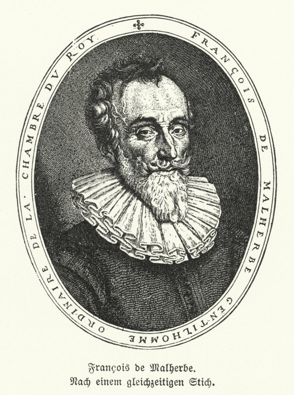 Francois de Malherbe, Fransız şair ve çevirmen (lito) by German School