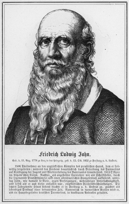 Friedrich Ludwig Jahn (gravür) by German School