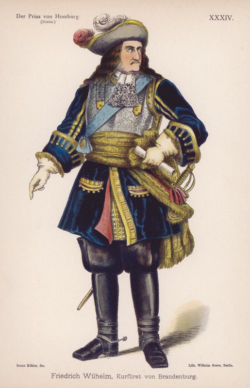 Friedrich Wilhelm, Brandenburg Dükü, Der Prinz von Homburg