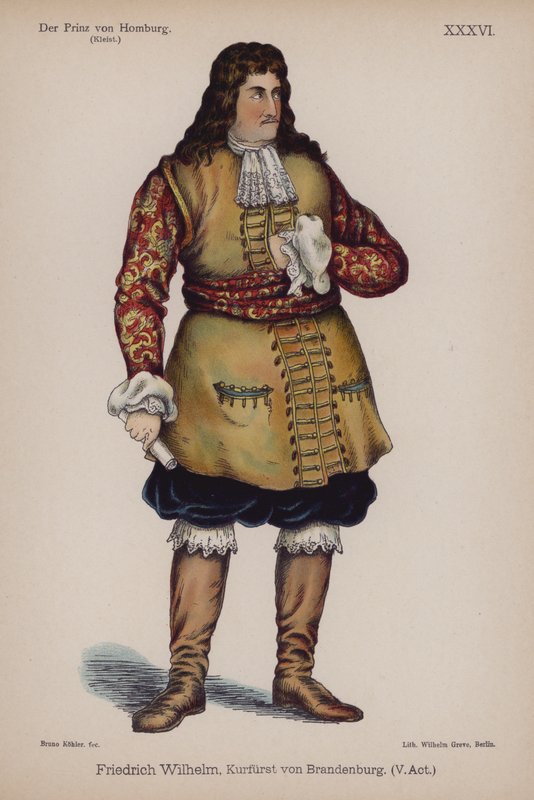 Friedrich Wilhelm, Brandenburg Dükü, Der Prinz von Homburg
