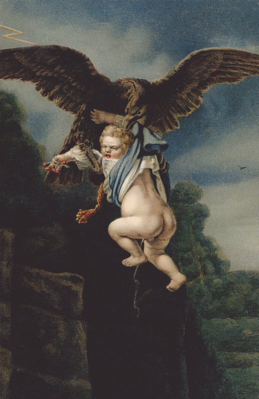 Ganymede kartal pençelerinde by German School