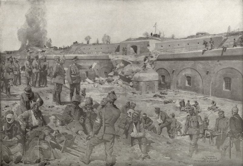 General Mareşal von Mackensen, Przemysl