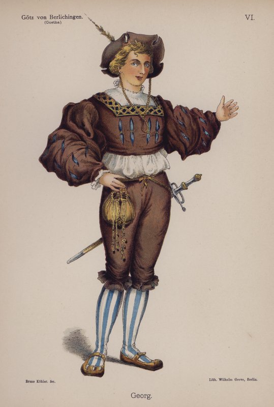 Georg, Goethe tarafından Gotz von Berlichingen