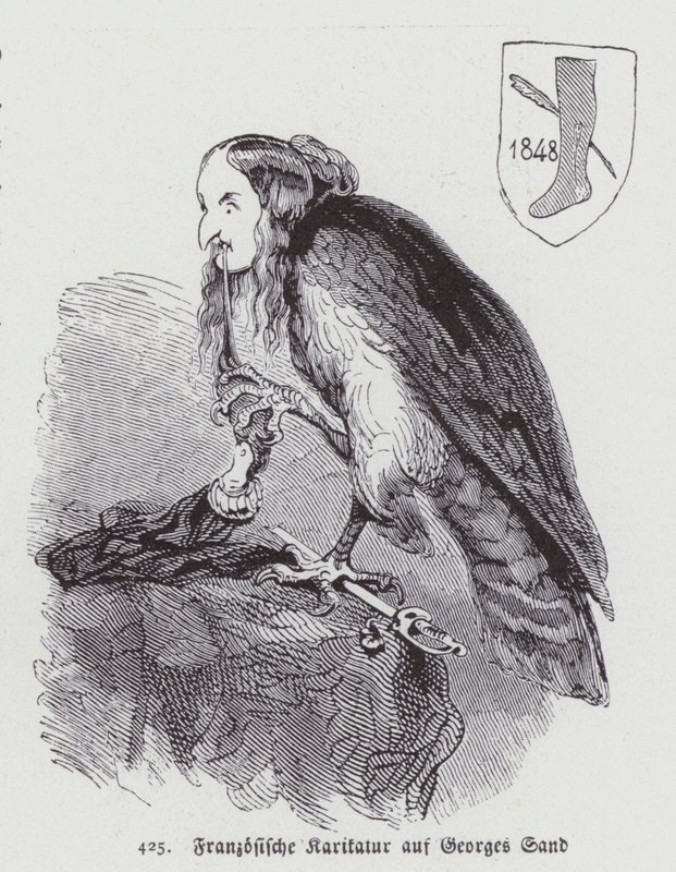 19. yüzyıl Fransız kadın romancısı George Sand