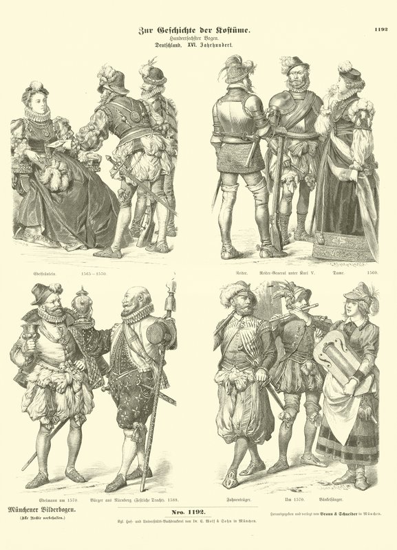 Alman kostümleri by German School
