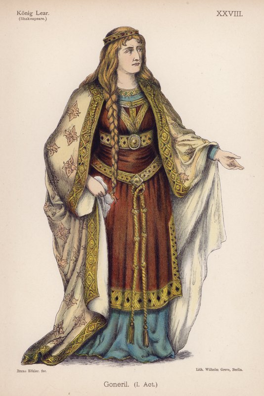 Goneril, Shakespeare