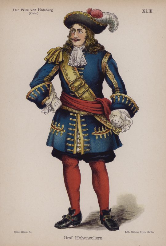 Graf Hohenzollern, Der Prinz von Homburg