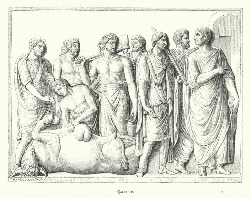Haruspex, antik Roma