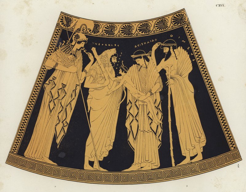 Herkül ve Hyllus by German School