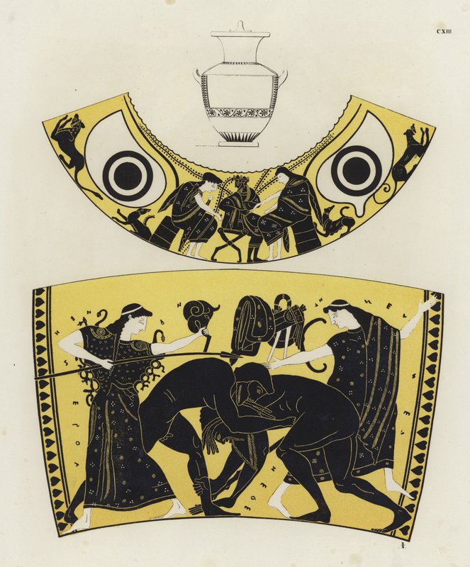 Herkül ve Nereus by German School