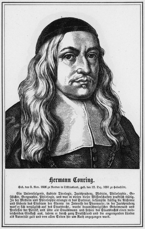 Hermann Conring (gravür) by German School