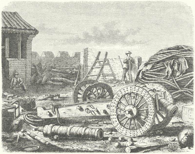 Taku Forts, Çin by German School