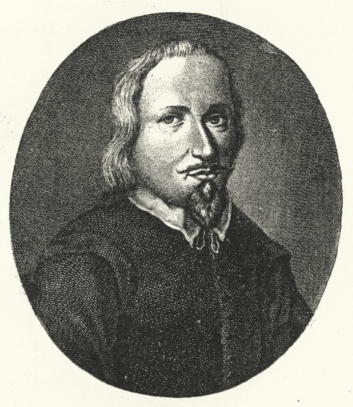 Jakob Boehme, Alman ilahiyatçı (gravür) by German School