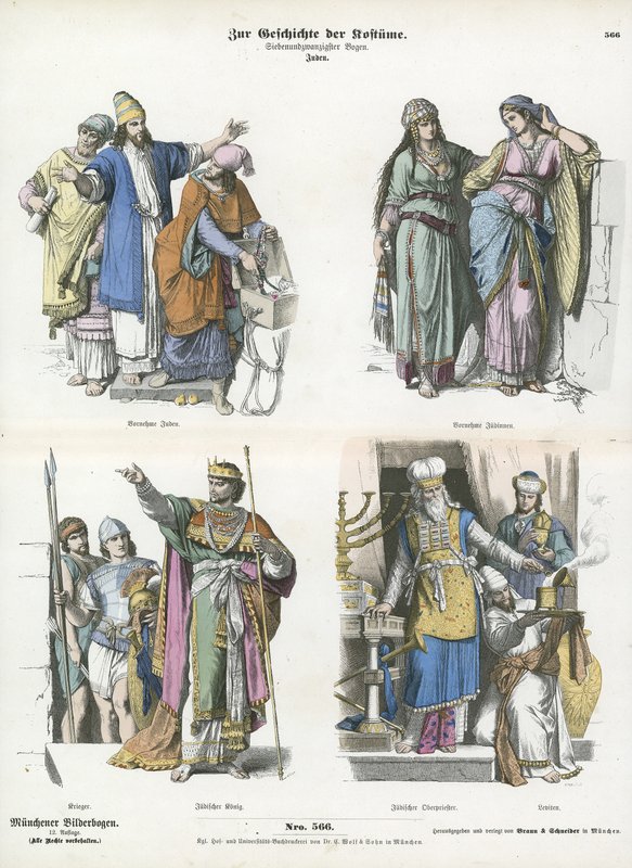 Yahudi kostümleri by German School