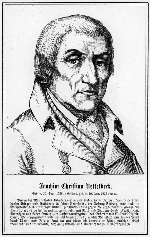 Joachim Christian Nettelbeck (gravür) by German School