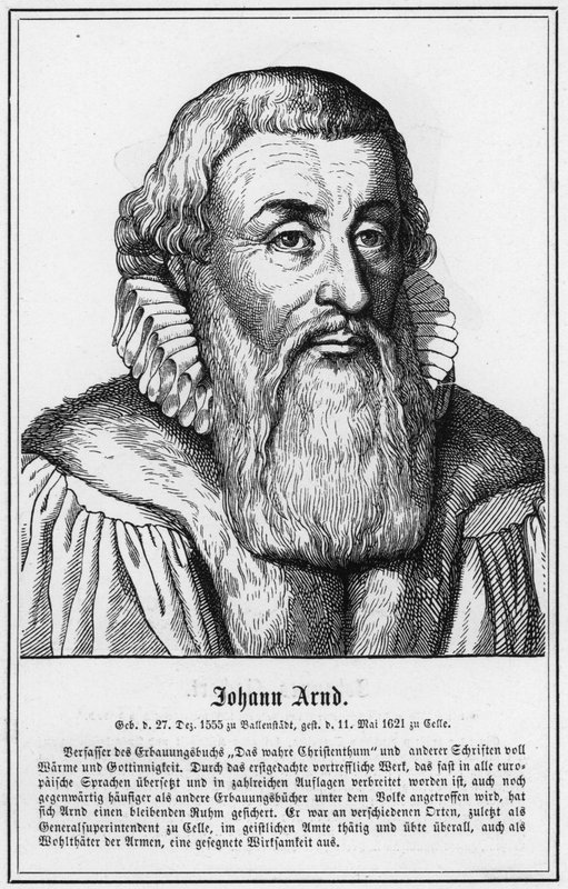 Johann Arnd (gravür) by German School
