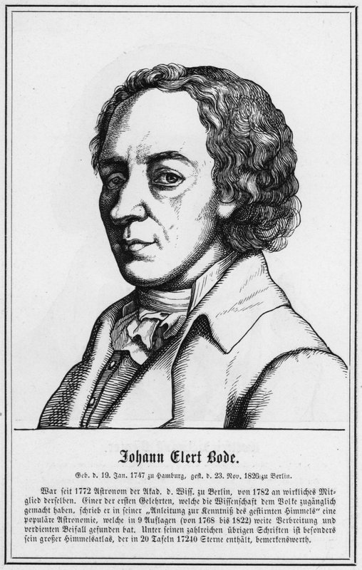 Johann Elert Bode (gravür) by German School