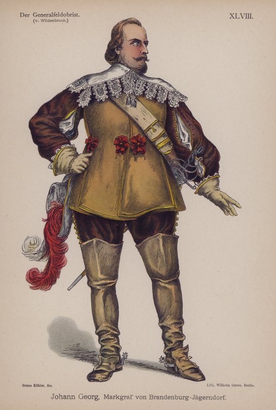 Johann Georg, Brandenburg-Jagerndorf Uç Beyi (1577-1624), Ernst von Wildenbruch tarafından Der Generalfeldoberst
