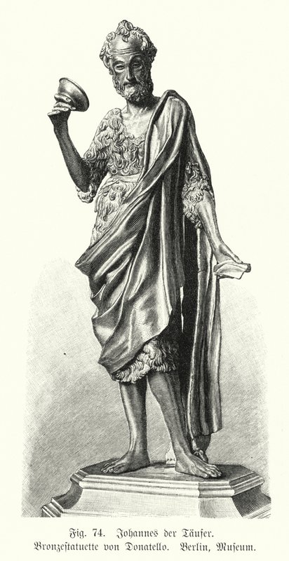 Vaftizci Yahya, Donatello