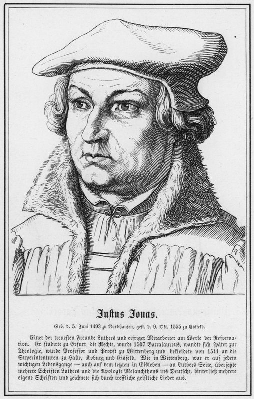 Justus Jonas (gravür) by German School
