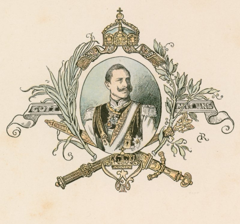Kaiser Wilhelm II, Alman İmparatoru ve Prusya Kralı (1859-1941) by German School