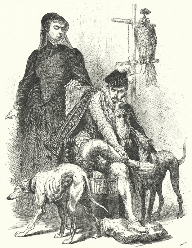 Fransa Kralı Charles IX ve annesi Catherine de
