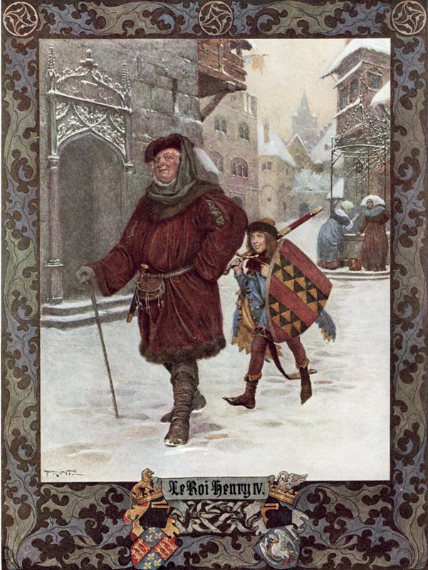 Kral Henry V by German School