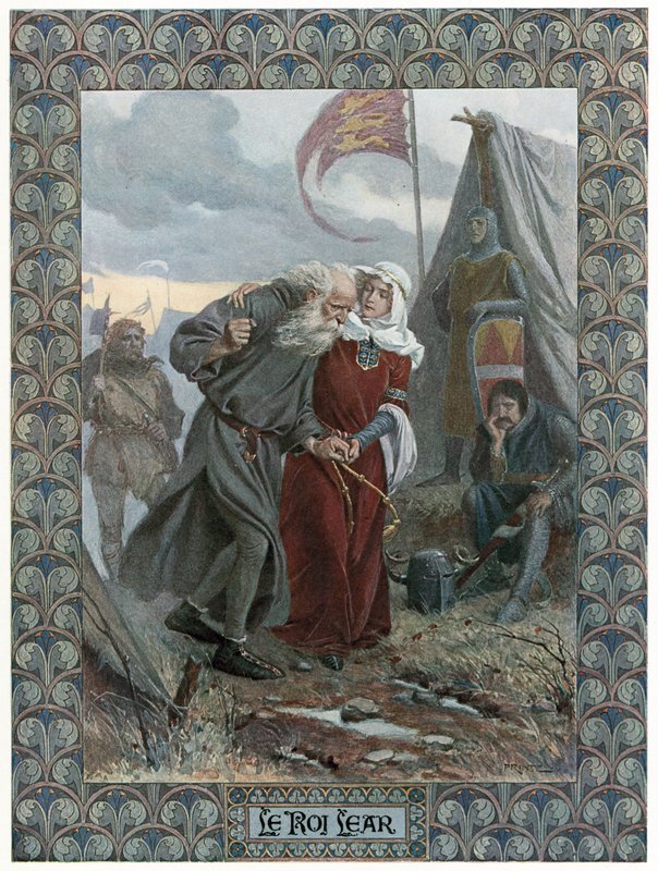 Kral Lear by German School