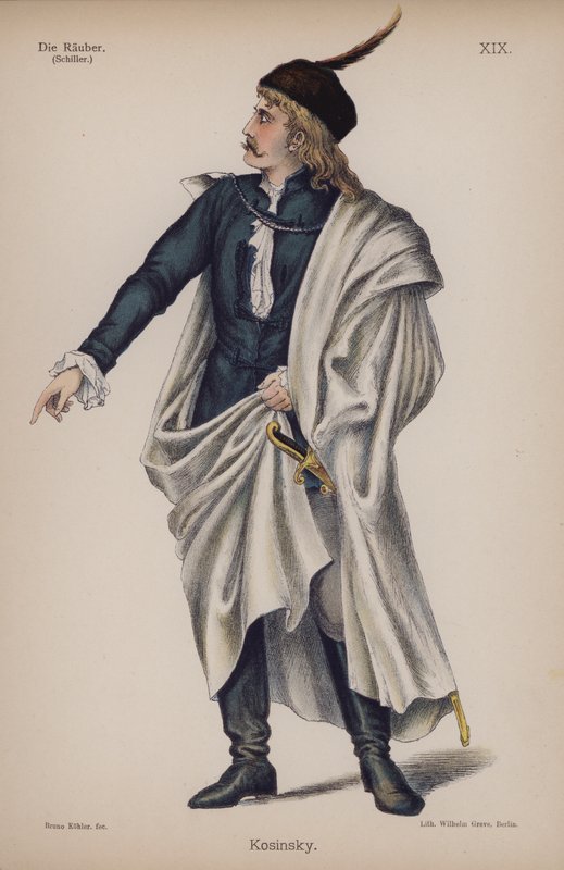 Kosinsky, Friedrich Schiller
