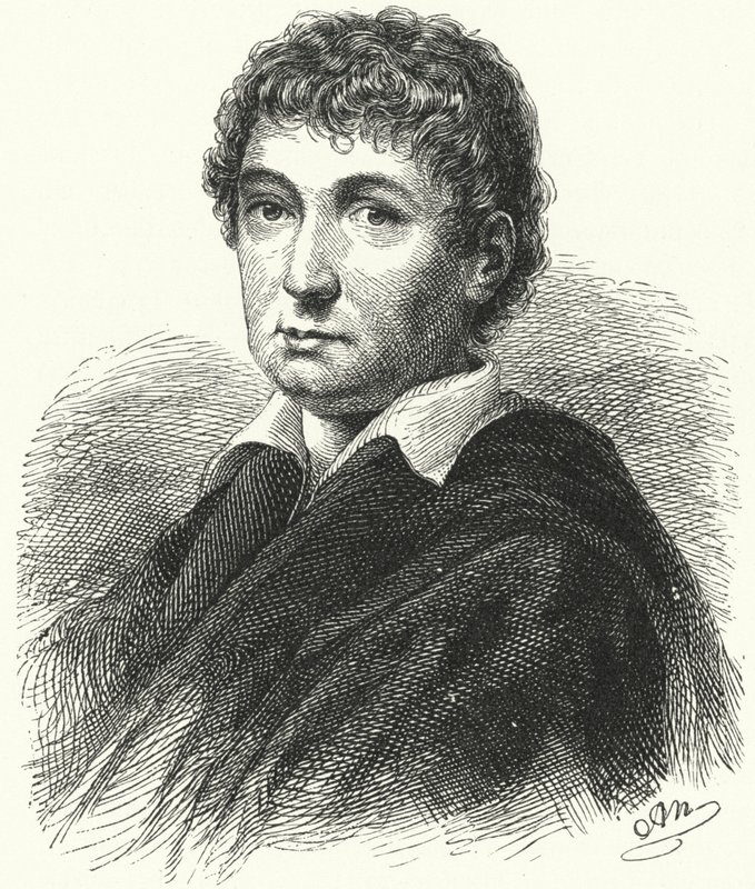 Leandro Fernandez de Moratin, İspanyol oyun yazarı (gravür) by German School