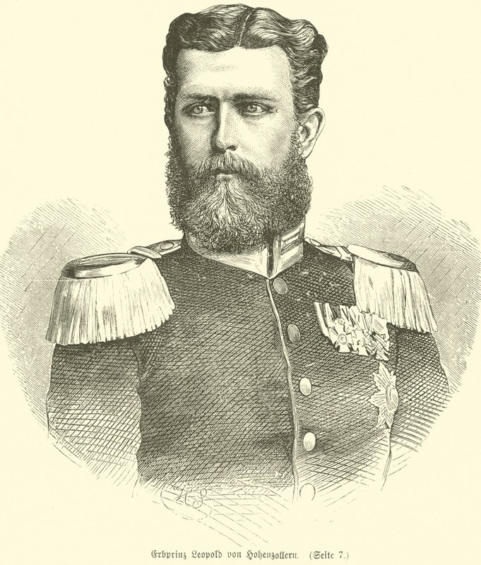 Leopold, Hohenzollern Prensi by German School