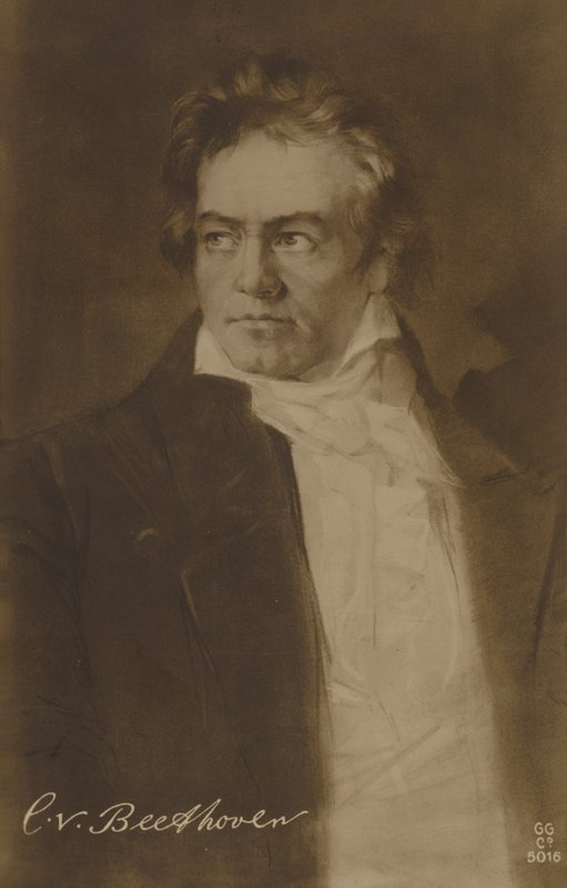 Ludwig van Beethoven, Alman besteci ve piyanist (1770-1827) by German School