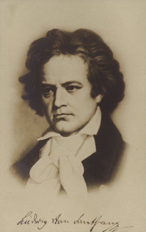 Ludwig van Beethoven, Alman besteci ve piyanist (1770-1827) by German School