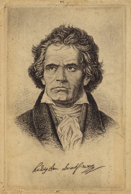 Ludwig van Beethoven, Alman besteci ve piyanist (1770-1827) by German School