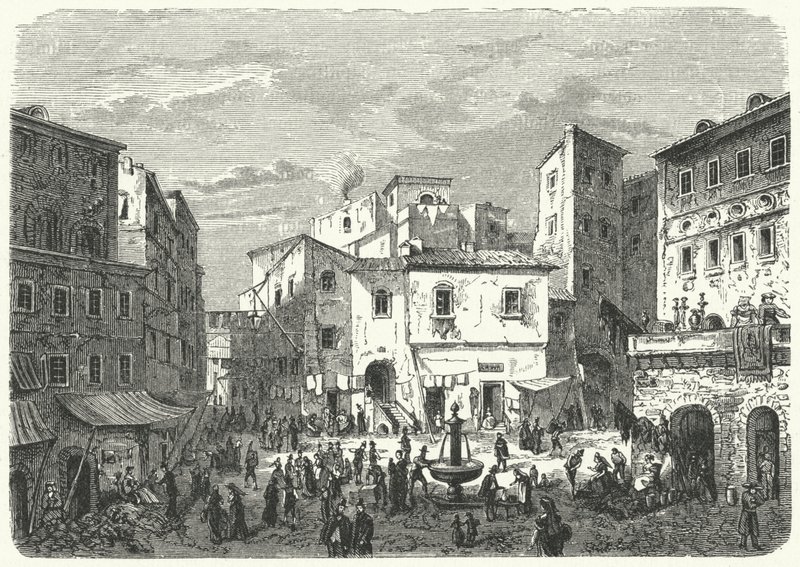 Roma Gettosunda Pazar by German School