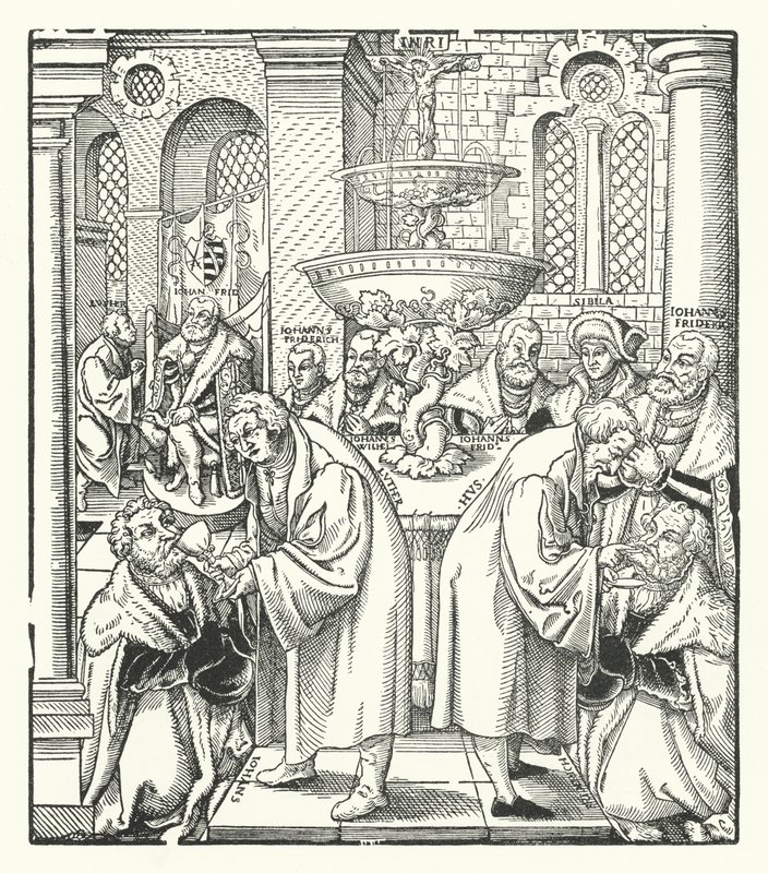 Martin Luther ve Jan Hus, Kutsal Komünyon