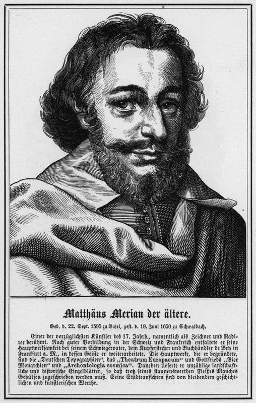 Yaşlı Matthaus Merian (gravür) by German School