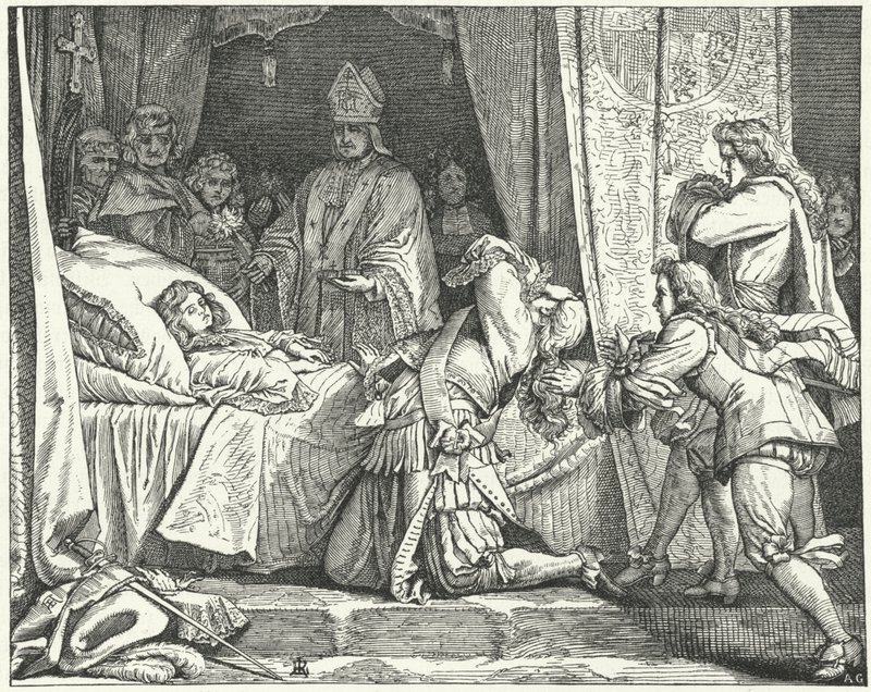 Bavyera Seçmeni Maximilian II Emmanuel, oğlu Joseph Ferdinand
