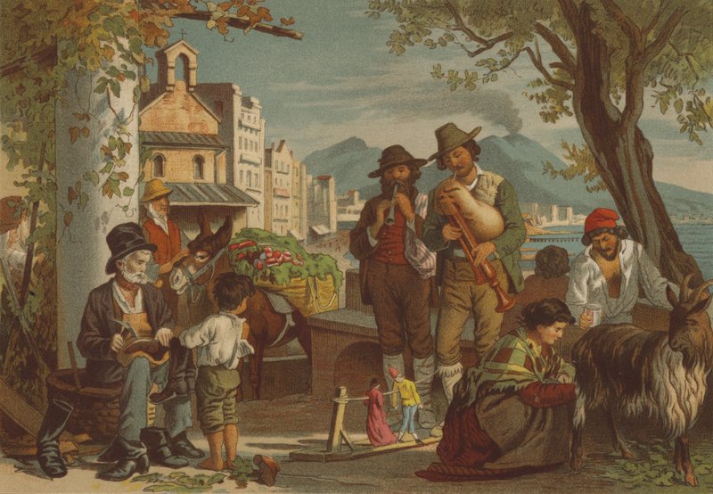 Napoli by German School