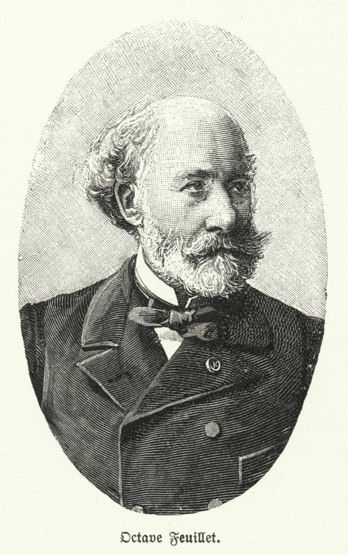 Octave Feuillet, Fransız romancı ve oyun yazarı (litho) by German School