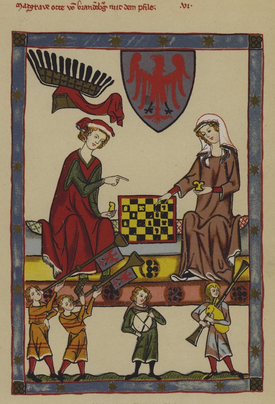 Otto IV, Brandenburg Uçbeyi ve eşi Holstein