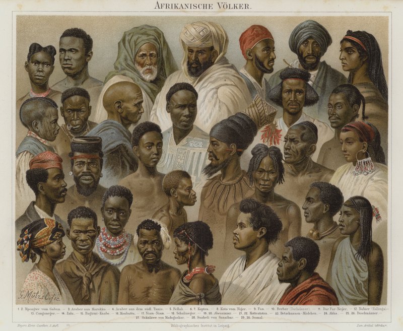 Afrika Halkları by German School