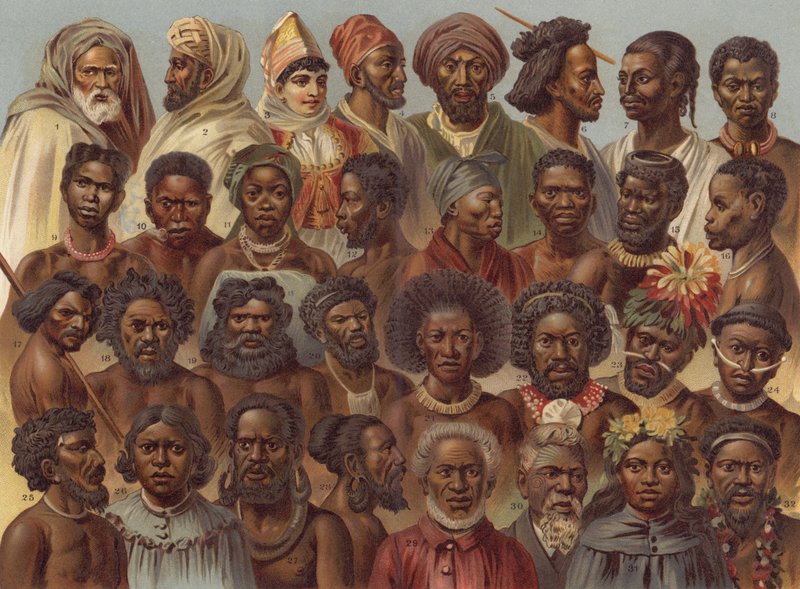 Afrika ve Avustralya Halkları by German School