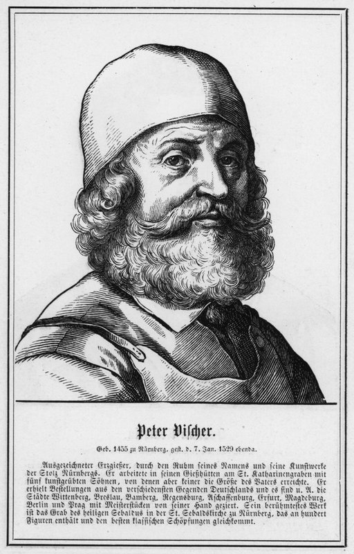 Peter Vischer (gravür) by German School