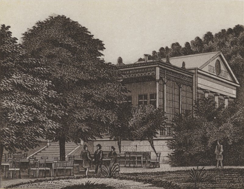 Posthof (lito) by German School