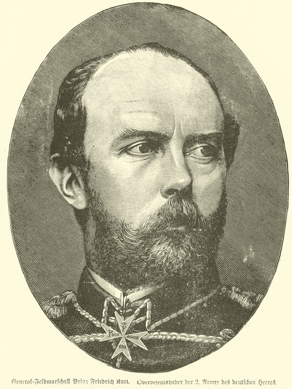 Prusya Prensi Friedrich Karl by German School