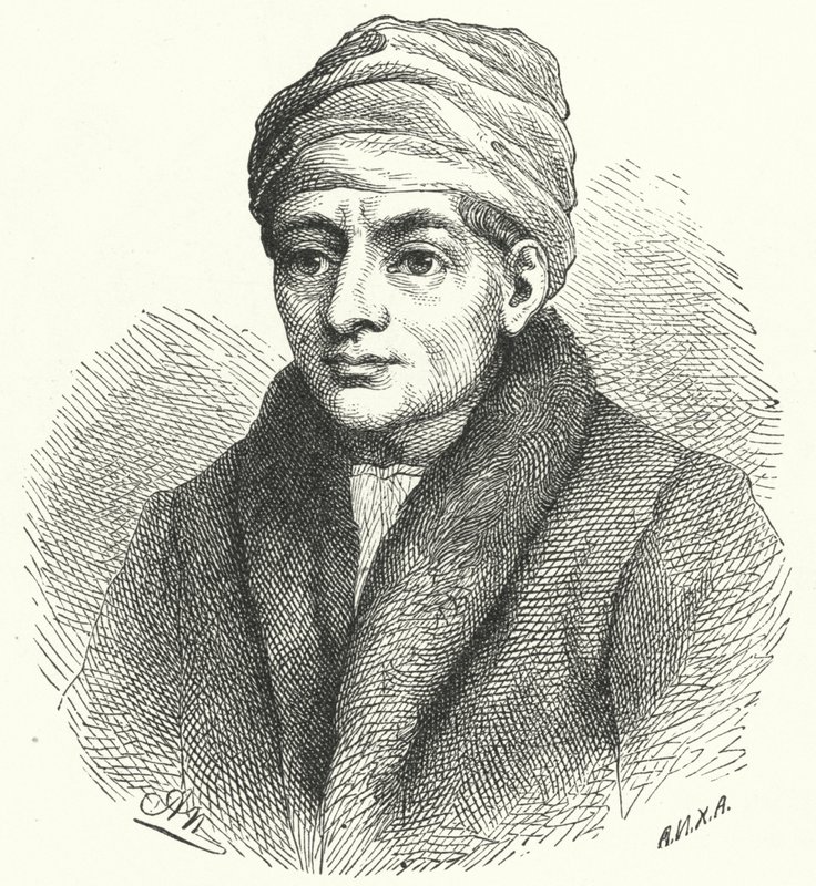 Regiomontanus, Alman Rönesans matematikçisi ve astronomu (gravür) by German School